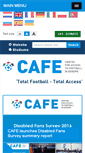 Mobile Screenshot of cafefootball.eu
